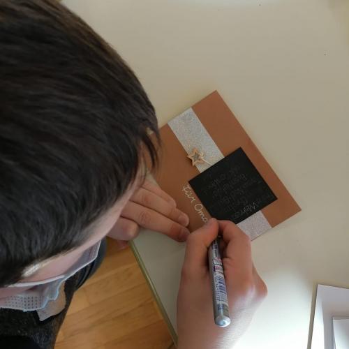 Weihnachtskarten basteln