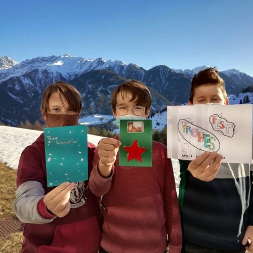 Weihnachtskarten basteln