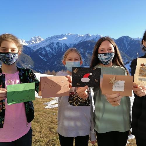 Weihnachtskarten basteln