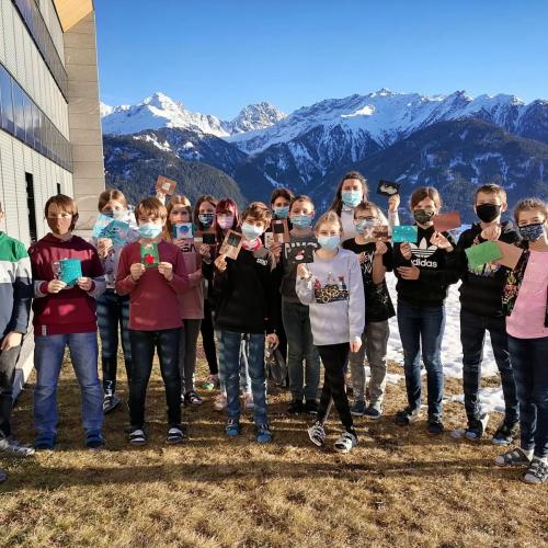 Weihnachtskarten basteln