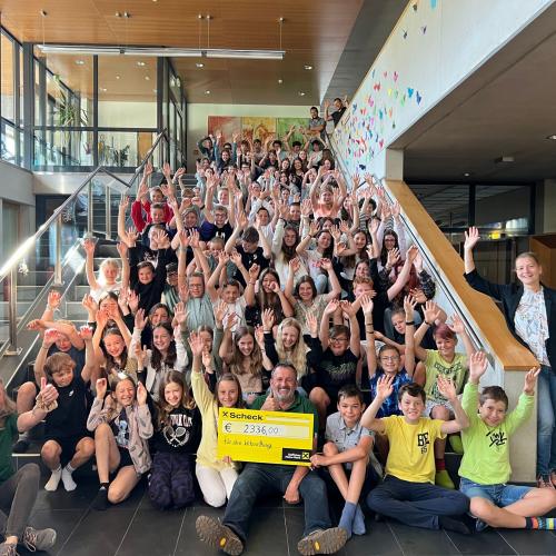 Spendenübergabe Kitzrettung