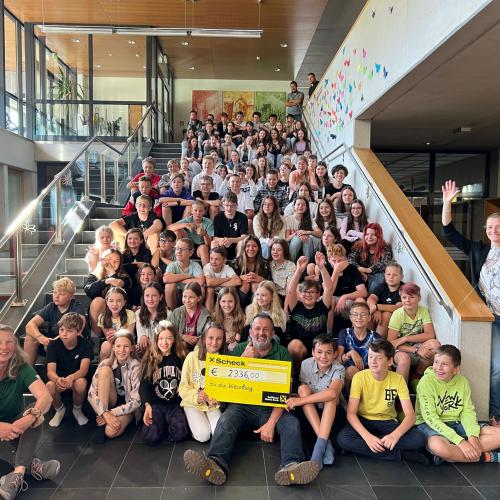 Spendenübergabe Kitzrettung